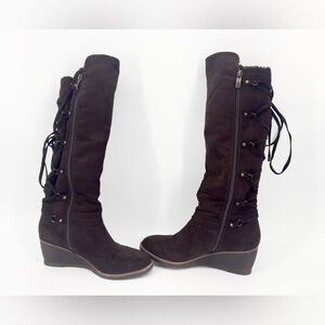 Brown Knee-High Women's Boots